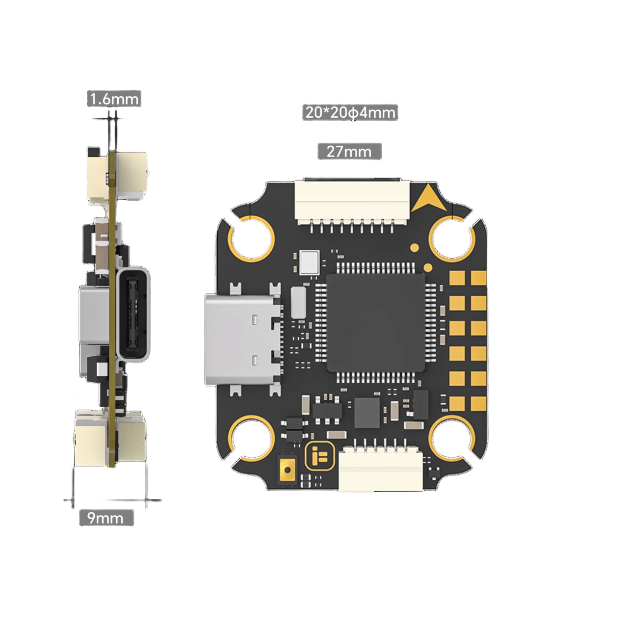 IFlight Borg Mini F7 Stack, Bo - Fpv Flight Controller F7 Stack 60A incelemesi ve fiyatı