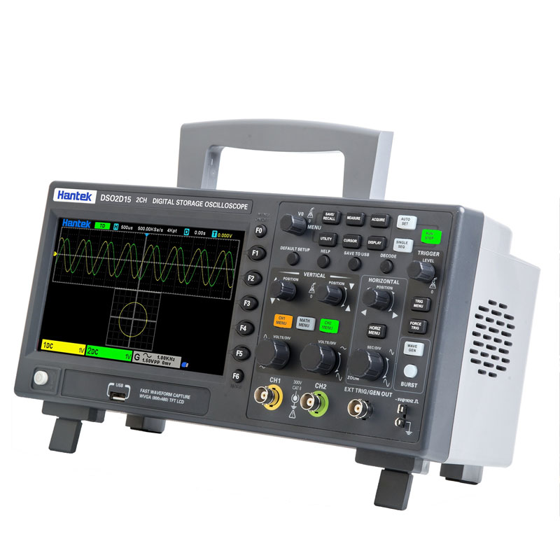 Yeni Stokta Hantek DSO2C10 2 K - Digital Storage Oscilloscope 100Mhz incelemesi ve fiyatı